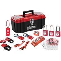 Basic Lockout Kit with Zenex Thermoplastic Locks, Electrical Kit, 20 Components Haskins Industrial Inc.