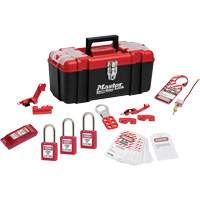 Standard Lockout Kit with Zenex Thermoplastic Locks, Electrical Kit, 14 Components Haskins Industrial Inc.