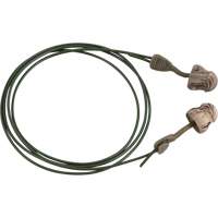 Bouchons d'oreilles en mousse camo sans roulement &agrave; tourner Glide, Vrac - Boîte, Avec cordon Haskins Industrial Inc.
