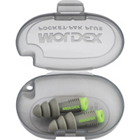 Bouchons d'oreilles r&eacute;utilisables Alphas, Sans cordon, Vrac - &eacute;tui en plastique, 27 dB NRR, Taille unique Haskins Industrial Inc.