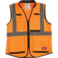 Veste de s&eacute;curit&eacute; haute performance, Orange haute visibilit&eacute;, 4T-Grand/5T-Grand Haskins Industrial Inc.