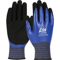 Gants r&eacute;sistants aux coupures G-Tek PolyKor X7, Taille Petit, Calibre 18, Rev&ecirc;tement Nitrile, Enveloppe en Fil technique, ANSI/ISEA 105 niveau 4 Haskins Industrial Inc.