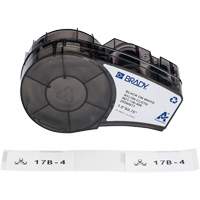 Aggressive Adhesive Multi-Purpose Labels with Ribbon, Black Haskins Industrial Inc.