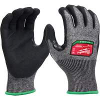 High-Dexterity Dipped Gloves, Size Small, 18 Gauge, Nitrile Coated, Polyethylene Shell, ASTM ANSI Level A6/EN 388 Level F Haskins Industrial Inc.