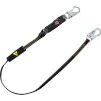 V-Series Welding Energy Absorbing Lanyard, 6', Snap Hook Center, Snap Hook Leg Ends, Kevlar&reg;/Metal/Nylon Haskins Industrial Inc.