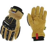 Coldwork Waterproof M-Pact&reg; Driver Gloves, 8, Grain Leather Palm, Elastic Cuff Haskins Industrial Inc.