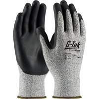 Gants r&eacute;sistants &agrave; la coupe G-Tek, Taille T-petit, Calibre 13, Rev&ecirc;tement Nitrile, Enveloppe en PolyKor, ASTM ANSI niveau A2/EN 388 niveau 3/EN 388 niveau B Haskins Industrial Inc.