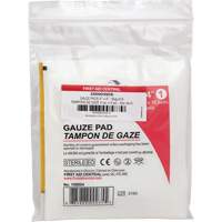 SmartCompliance&reg; Refill Gauze, Pad, 4" L x 4" W, Sterile, Medical Device Class 1 Haskins Industrial Inc.