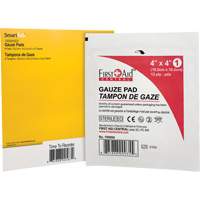 SmartCompliance&reg; Refill Gauze, Pad, 4" L x 4" W, Sterile, Medical Device Class 1 Haskins Industrial Inc.