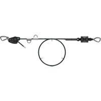 100' Rope Temporary Horizontal Lifeline, Kernmantle Haskins Industrial Inc.