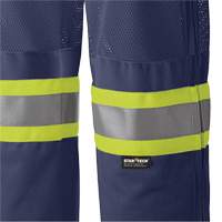 6003P Traffic Safety Pants, Polyester, X-Small, Navy Blue Haskins Industrial Inc.