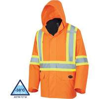 5632 Manteau 3 en 1 The Rock, Orange haute visibilit&eacute;, T-petit Haskins Industrial Inc.
