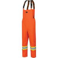 5053 The Rock 300D Insulated Bib Pants, Polyester, Small, High Visibility Orange Haskins Industrial Inc.