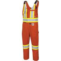 7712 FR-Tech&reg; Flame-Resistant Overalls, Small, High Visibility Orange Haskins Industrial Inc.