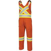 7712 FR-Tech&reg; Flame-Resistant Overalls, Small, High Visibility Orange Haskins Industrial Inc.