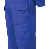 7706T FR-Tech&reg; Flame-Resistant Coverall with Leg Zippers, Size 40 (Tall), Royal Blue, 9.7 cal/cm² Haskins Industrial Inc.