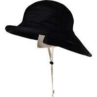 D5050 Black Dry King&reg; Offshore Traditional Sou'wester Hat, Small, Black, Rubber Haskins Industrial Inc.