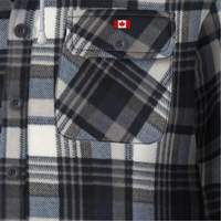 415BG Chemise &agrave; capuche matelass&eacute;e, Hommes, T-petit, Multicolore Haskins Industrial Inc.