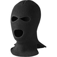 560-B 3-Hole Balaclava, Acrylic, Black Haskins Industrial Inc.