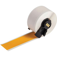 Multi-Purpose Label Tape, Vinyl, Yellow, 1" Width Haskins Industrial Inc.