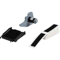 Raised Panel Labels, Polyester, 1" L x 4" H, Black Haskins Industrial Inc.