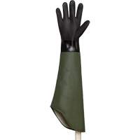Chemstop Chemical-Resistant Gloves, PVC, Flock-Lined Inner Lining Haskins Industrial Inc.