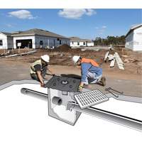 Bac de r&eacute;tention grande capacit&eacute; Ultra-Drain Guard, Huile & s&eacute;diments, 60" lo x 60" la Haskins Industrial Inc.