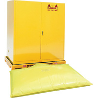 Double Drum Ultra-Safety Cabinet Bladder System&reg;, 63" L x 38.5" W x 6.3" H, 3000 lbs. Load Capacity Haskins Industrial Inc.