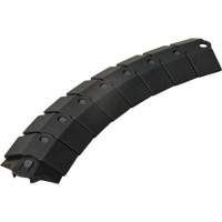 Small Ultra-Sidewinder Cable Protection System avec capuchons, 39,5" x 3" x 0,8", 2000 lb (1 tonne) Haskins Industrial Inc.