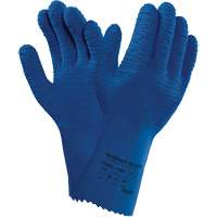 Gants Alphatec 62-401, Taille 7, 12,6" lo, Latex de caoutchouc, Doublure en Coton Haskins Industrial Inc.