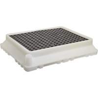 P4 Ultra-Spill Tray, 17" lo x 21" la x 4" h, Cap. de d&eacute;versement 2,9 gal. US Haskins Industrial Inc.