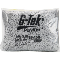 Gants r&eacute;sistants aux coupures G-Tek en tricot sans couture, Taille T-petit, Calibre 13, Rev&ecirc;tement Polyur&eacute;thane, Enveloppe en PolyKor, ASTM ANSI niveau A2/EN 388 niveau B Haskins Industrial Inc.