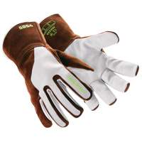 HeatArmor&reg; 5054 Welding Gloves, Grain Goatskin, Size Small/7 Haskins Industrial Inc.