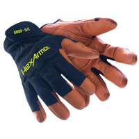 HeatArmor&reg; 5059 Welding Gloves, Grain Goatskin, Size Small/7 Haskins Industrial Inc.