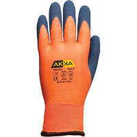 Abrasion-Resistant Work Gloves, 7/Small, Rubber Latex Coating Haskins Industrial Inc.