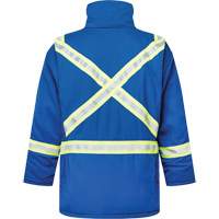 Westex&reg; DH Antistatic 6.5 oz. Flame Resistant Insulated Parka, Small, Royal Blue Haskins Industrial Inc.