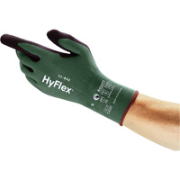 Gants polyvalents &eacute;coresponsables HyFlex 11-842, 5, R&ecirc;vetement Mousse de nitrile, Calibre 15, Enveloppe en Nylon Haskins Industrial Inc.