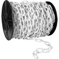 Chaîne de s&eacute;curit&eacute; en plastique robuste, Orange Haskins Industrial Inc.