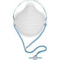Respirateur jetable de la s&eacute;rie AirWave 4600 avec SmartStrap, N95, Certifi&eacute; NIOSH, Moyen/grand Haskins Industrial Inc.