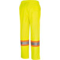 5999PW Women's  Traffic Safety Pants, Polyester, X-Small, High Visibility Lime-Yellow Haskins Industrial Inc.
