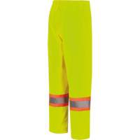 5629W Women's Waterproof Bib Pants, Polyester/Polyurethane, X-Small, High Visibility Lime-Yellow Haskins Industrial Inc.