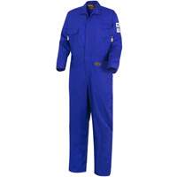 7779T FR-Tech&reg; 88/12 Arc Rated Flame Resistant Coveralls, Size 40 (Tall), Royal Blue, 10 cal/cm² Haskins Industrial Inc.