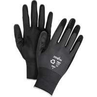 Gants &eacute;cologiques enduits et perm&eacute;ables &agrave; l'air, 10, R&ecirc;vetement Mousse de nitrile, Calibre 21, Enveloppe en Nylon/rPET Haskins Industrial Inc.