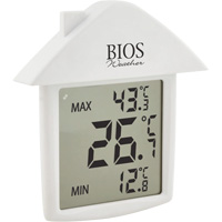 Suction Cup Thermometer, Non-Contact, Digital, -13-122°F (-25-50°C) Haskins Industrial Inc.