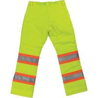 Pantalon de s&eacute;curit&eacute; isolant et extensible pour femmes, Polyester, T-petit, Jaune lime haute visibilit&eacute; Haskins Industrial Inc.