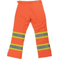 Pantalon de s&eacute;curit&eacute; isolant et extensible pour femmes, Polyester, T-petit, Orange haute visibilit&eacute; Haskins Industrial Inc.