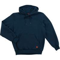 Water Repellent Fleece Pullover Hoodie, Men's, Small, Navy Blue Haskins Industrial Inc.