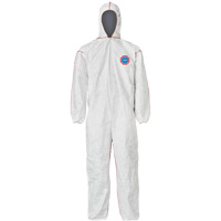 Combinaisons SFR avec cagoule, Moyen, Blanc, Tyvek 400 Haskins Industrial Inc.