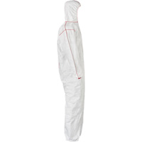 Combinaisons SFR avec cagoule, Moyen, Blanc, Tyvek 400 Haskins Industrial Inc.
