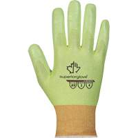 Hi-Viz S18TAXFN Cut-Resistant Gloves, Size 6, 18 Gauge, Foam Nitrile Coated, TenActiv Shell, ASTM ANSI Level A9 Haskins Industrial Inc.
